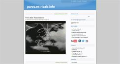 Desktop Screenshot of parco.ex-risaia.info